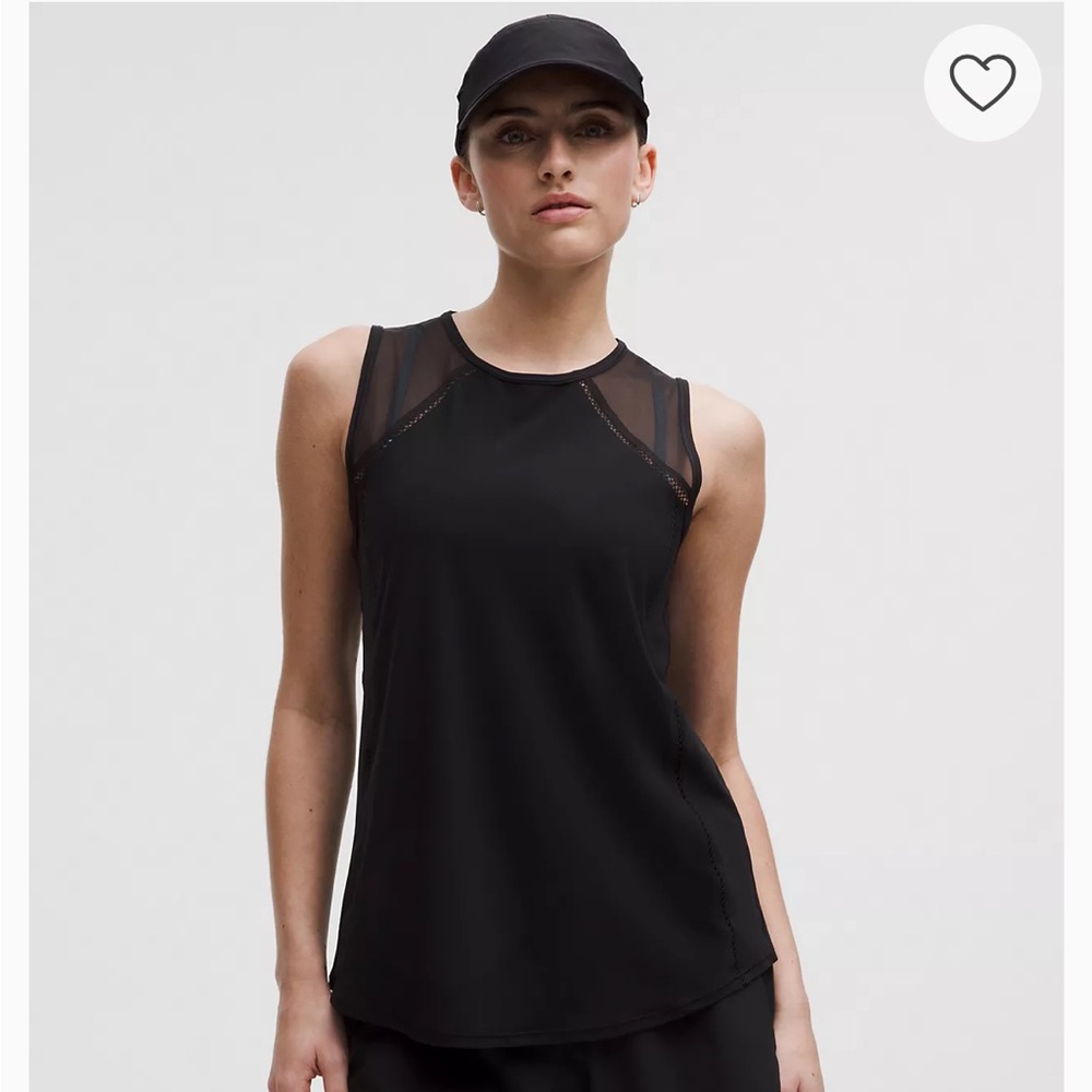 Lululemon black sleeveless top